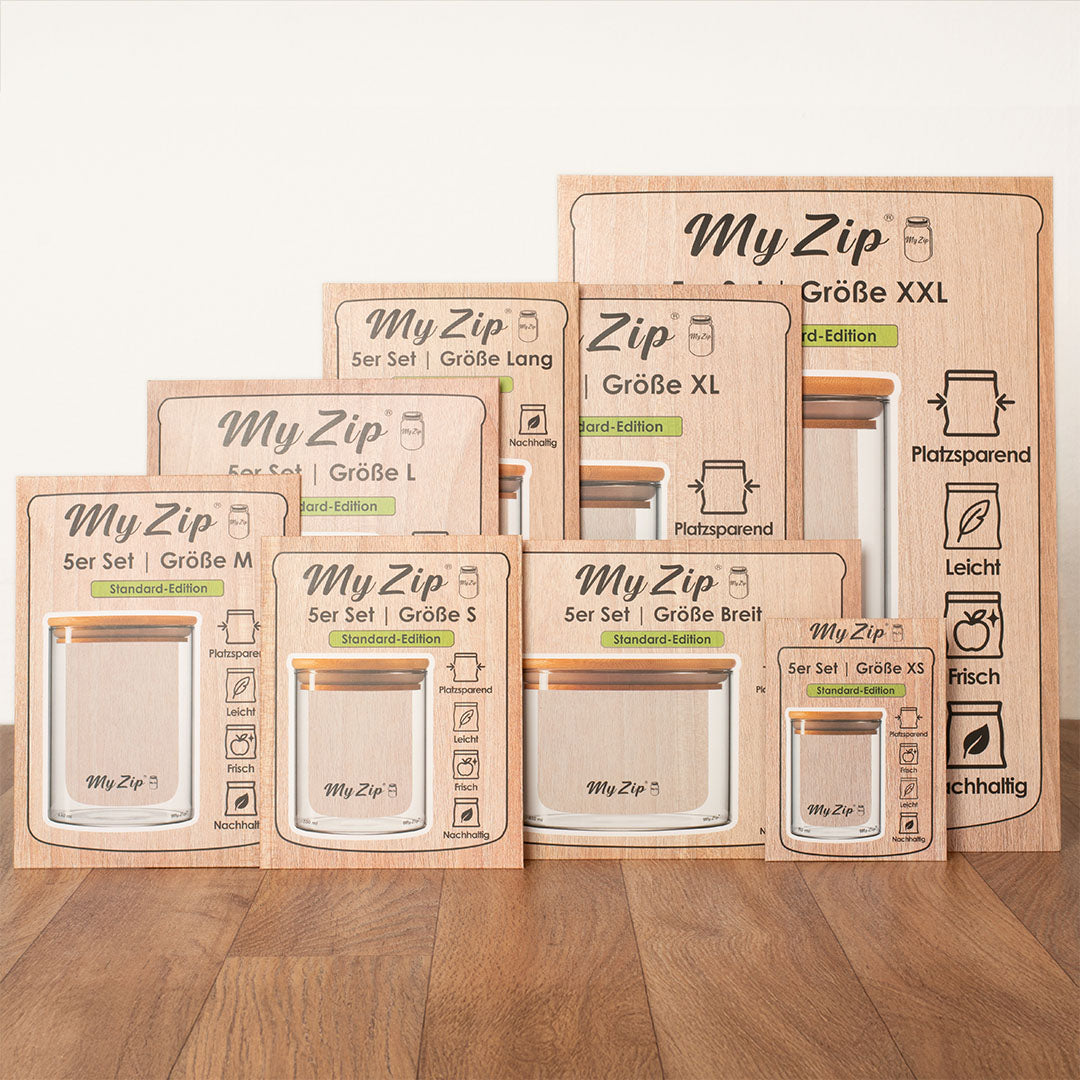 MyZip-Beutel | Standard-Edition | Einzel-Sets