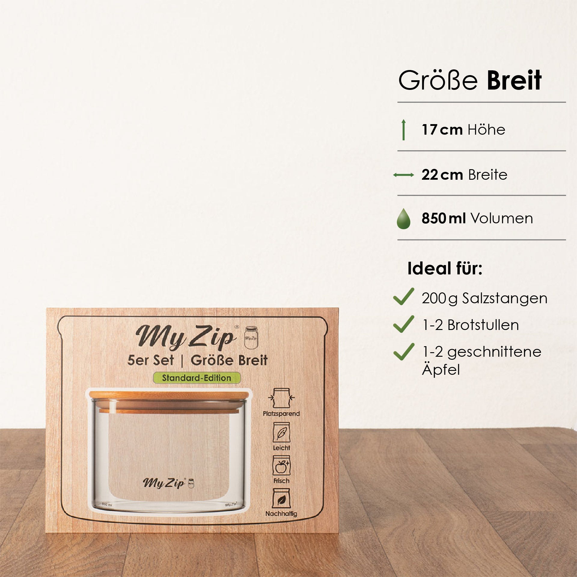 MyZip-Beutel | Standard-Edition | Einzel-Sets