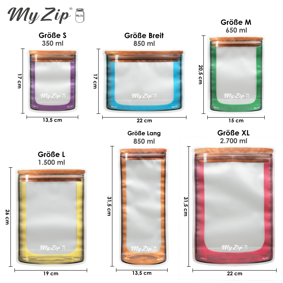 MyZip Tassen | Gelimiteerde kleurrijke editie