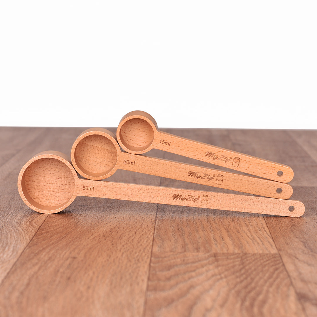 MyZip - Maatlepels (set van 3)
